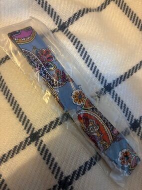 NEW! Vera Bradley Provence Paisley wide loop keychain